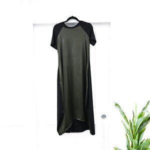 RUTI Size 0 Colorblock Balloon Style Dress in Mixed Media
